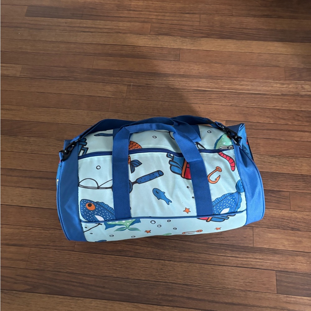 Kids sleeping Tent with Fish Print